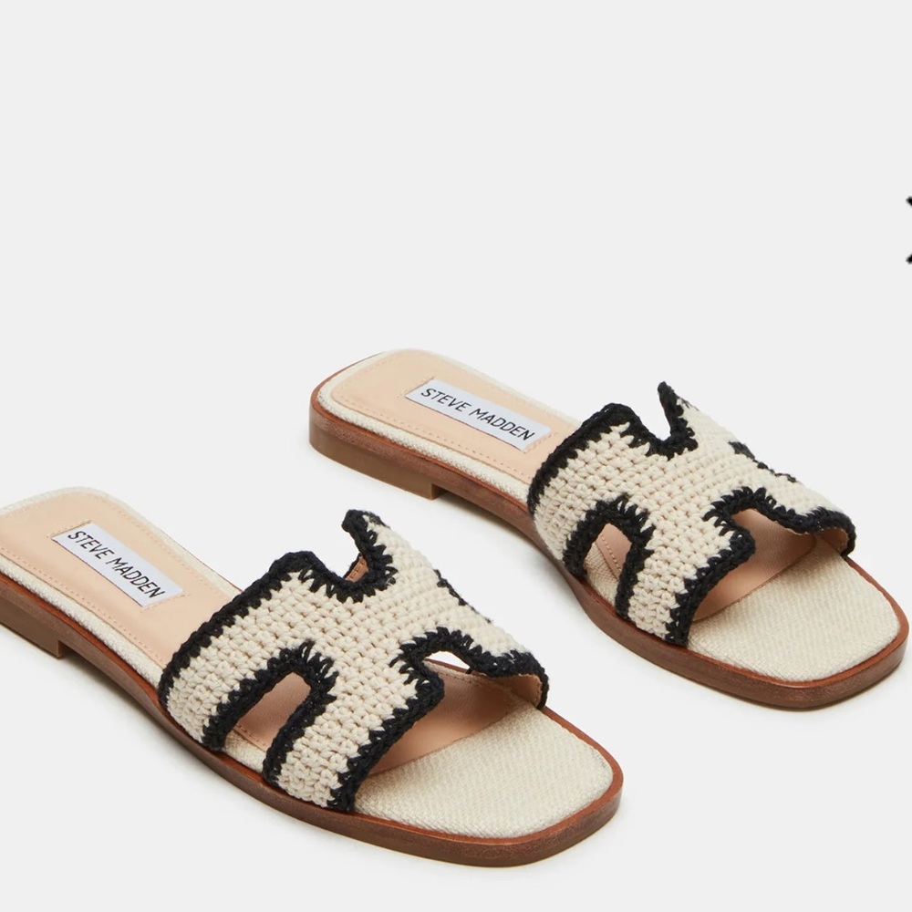 STEVE MADDEN HADYN CREAM MULTI SANDAL